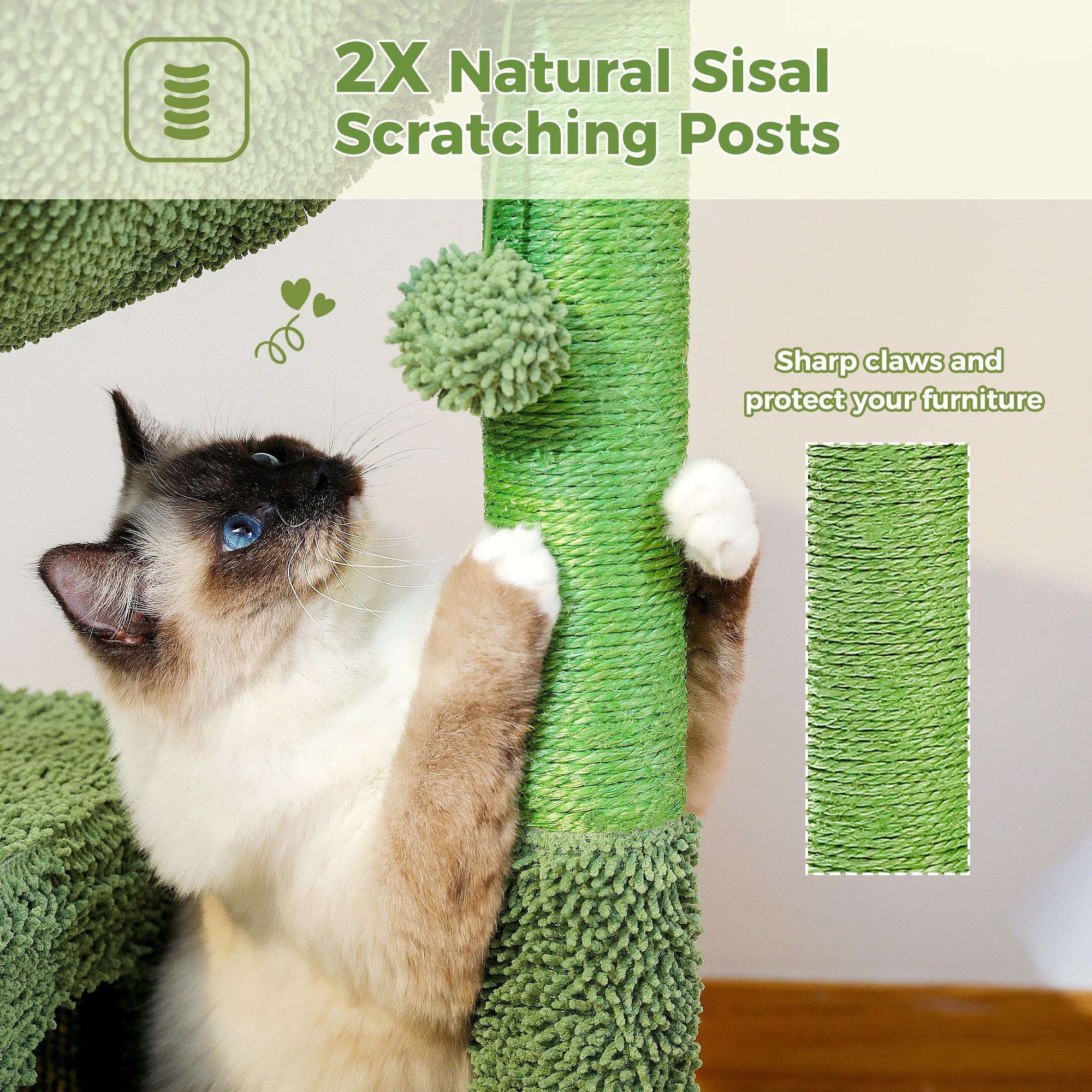 Cat Scratching Towerr 4