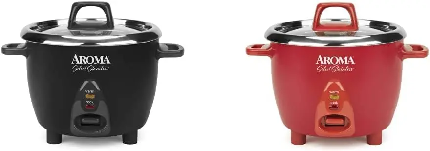 

Housewares Select Stainless Rice Cooker & Warmer with Uncoated Inner Pot & Select Stainless Rice Cooker & Warmer wit