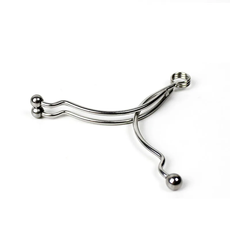Stainless steel Male Penis Clamp Urological Instrument Purposes Urology Incontinence Sex Dummy