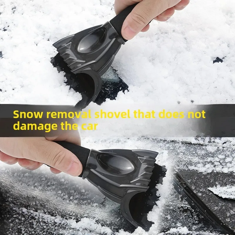 TOFAR Snow Shovel Ice Scraper for Car Windshield Frost Removal Tool with Foam Handle Car Truck SUV Window Windshield Cleaning