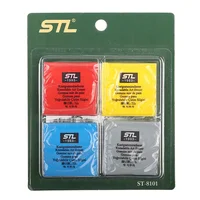 4 Color Plasticity Rubber Soft Art Eraser Wipe Highlight Kneaded Rubber For Pianting Sketch Eraser Design School Art Stationery 1