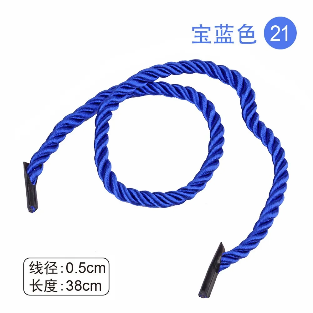 Jute Rope Cotton Rope Nylon Rope Silk Rope Polyester Rope Polypropylene Rope Packaging Cord Twisted Gift Bag Rope 38cm Wine Box Handle Replacement String Paper Box Carrying Rope DIY Craft Braided Decorative Portable