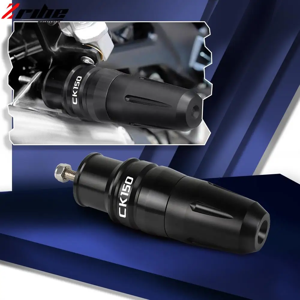 

Motorcycle Scooter Accessories CNC Crash Pads Exhaust Sliders Frame Protector For KYMCO CK150 CK 150 ALL YEARES 2019 2020 2021