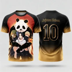 Jujutsu Kaisen Kyoto Team Black & Red Gradient 3D Print Anime T - shirt - S (TOFYH1319)