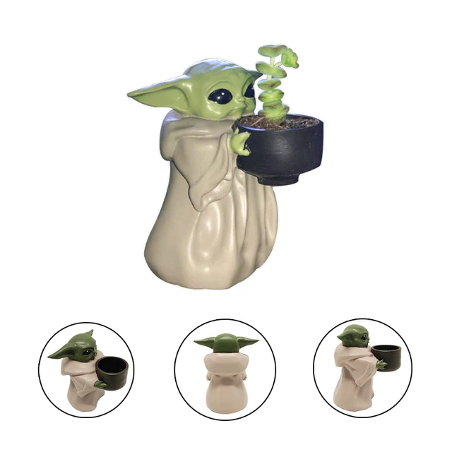 Gyanta Portré Virágpot Szobor Művészet Emberi Arc Virág Nappali Otthoni Dekoráció Díszek Pozsgás Növények Fej Alakú Edény - Image 5