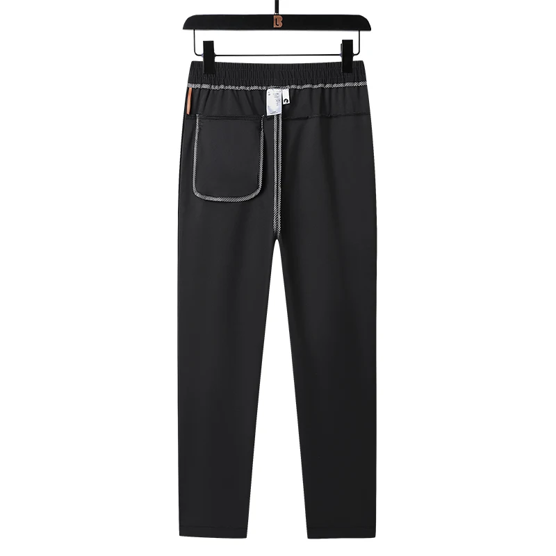 New Ice Silk Breathable Men's Sports Pants Quick Drying Sweat-absorbing Comfortable Cool High Quality Outdoor Casual Trousers 2
