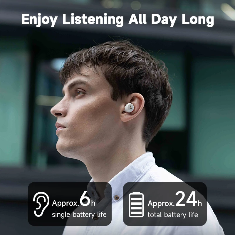 Wireless Earbuds Bluetooth Headset Edifier X3 Lite TWS True Wireless Earphone Bluetooth Earbuds V5.3 In-Ear Headphones IP55 Waterproof 24H Playtime Support App