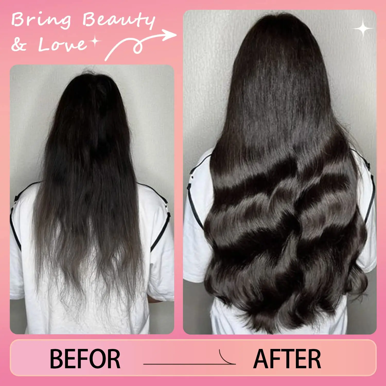 Body Wave Micro Ring Human Hair Extension Real 1g/Strand Natural Brazilian Remy Micro Loop Hair Extensions 50g/pack For Women