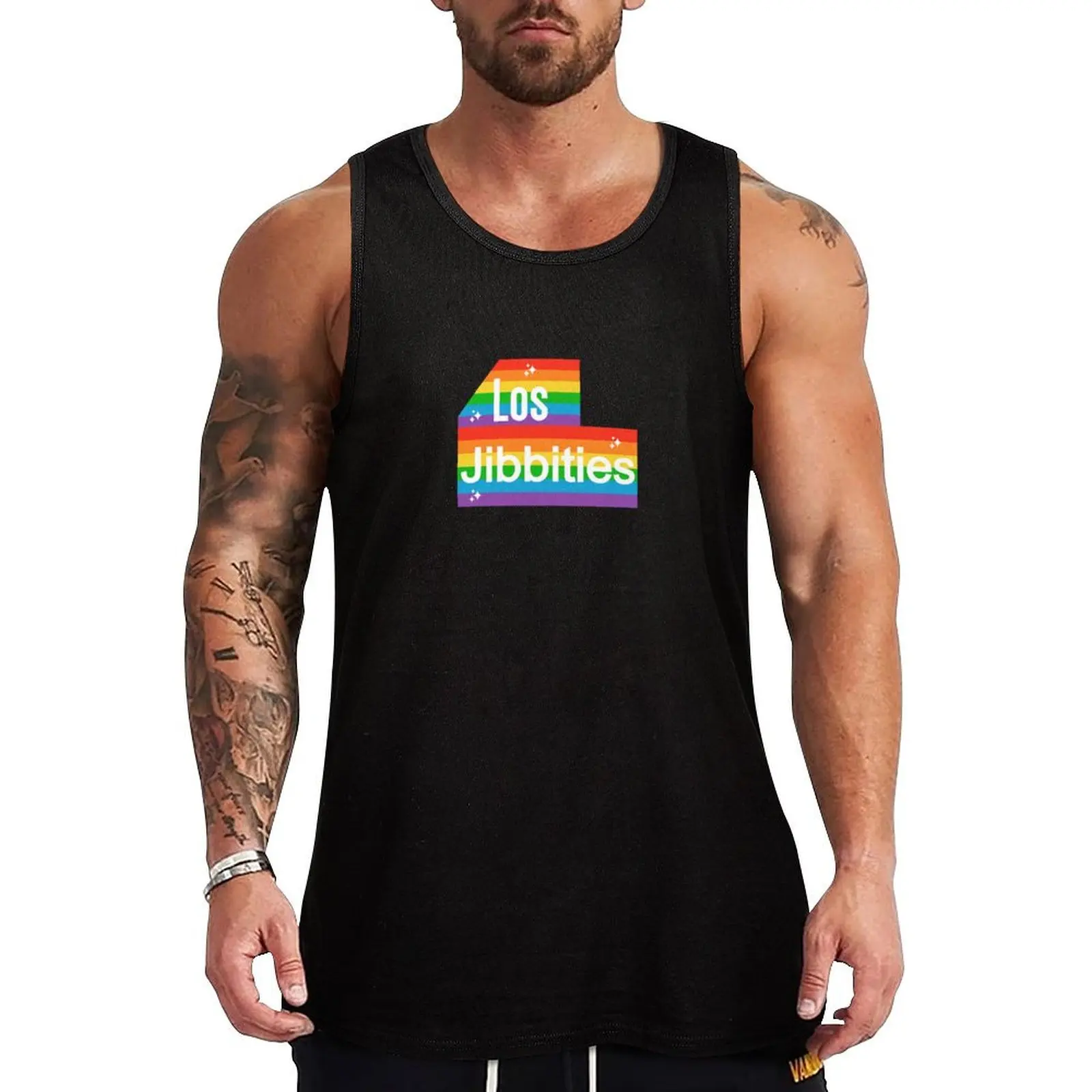 Los Jibbities Original! Tank Top clothes for men gym for men