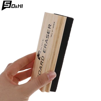 Large Board Eraser Board Cleaner lavagna feltro di lana gomma da cancellare lavagna in legno Duster Classroom Cleaner Kit