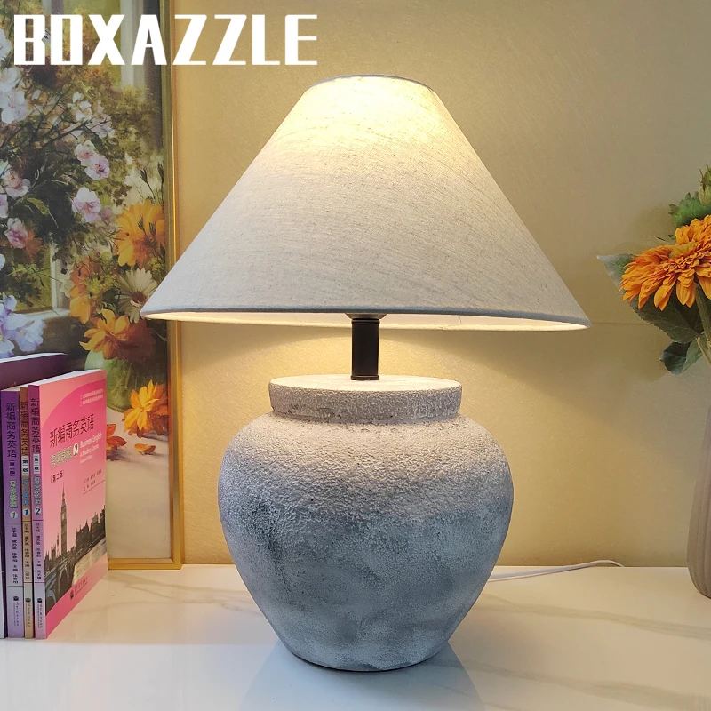 42x54cm Retro Vintage Ceramic Table Lamps For Living Room Bedroom Study