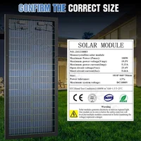 Panneaux solaires bifaciaux RVPOZWER 400W/200W/100W, cellules mono 18BB, module haute efficacité, alimentation RV, bateau marin, extérieur, hors réseau 2