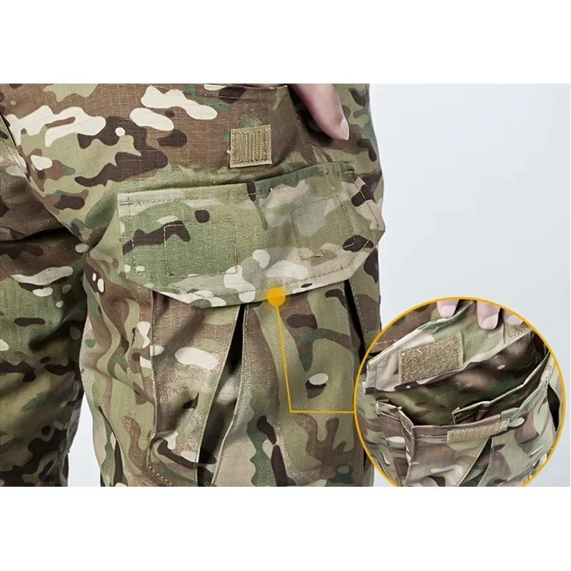 CP Softair Paintball Work Clothing Uniform Tactical Sets Training Camo Combat Shirts Cargo Pants Hunting Pants Suits Men 2
