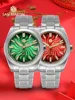 San Martin 2025 Guilloche Dial Snake Year Limited 39mm Miyota 90S5 Clear Caseback Men Automatic Mechanical Watch Luminous SN0144 2