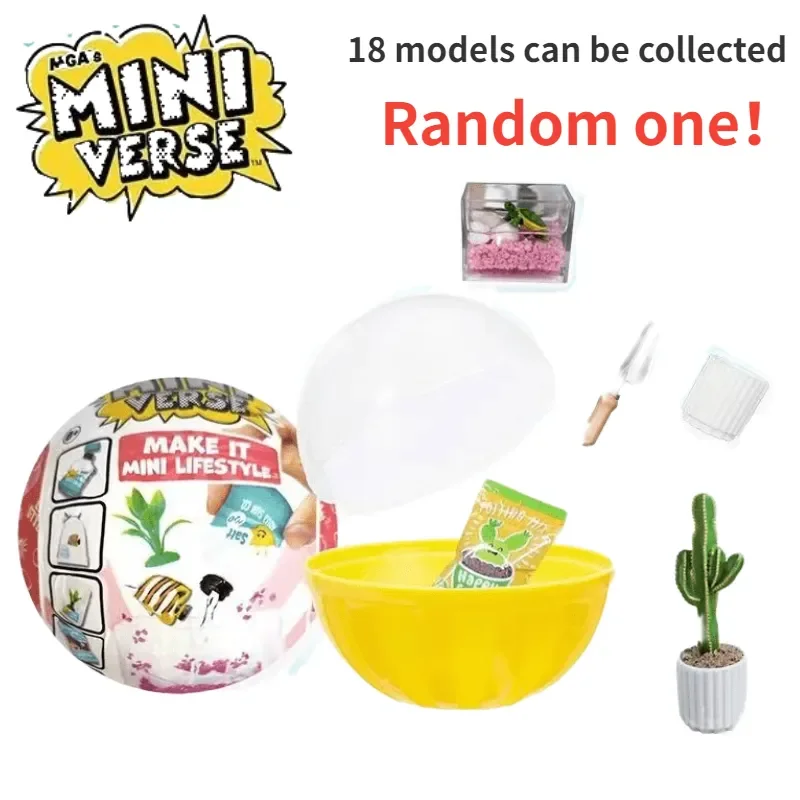Mini Verse Make It Mini Lifestyle Plants Aquariums and Candles DIY Lifestyle  Playset with Items Mystery Collectibles Toys - AliExpress
