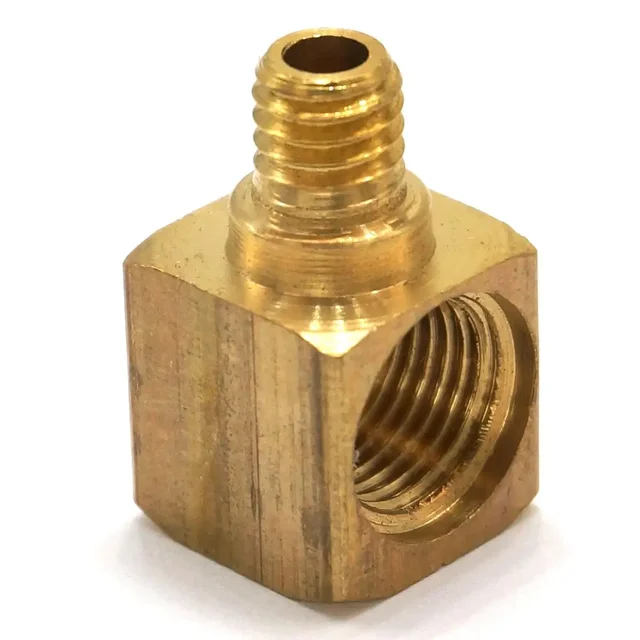 Connettori Tubazioni Idrauliche Raccordi A T Ottone 1/2 NPT Maschio - Set Da 2 Pezzi Per Impianti Idraulici Raccordo T Ottone NPT - Foto 10