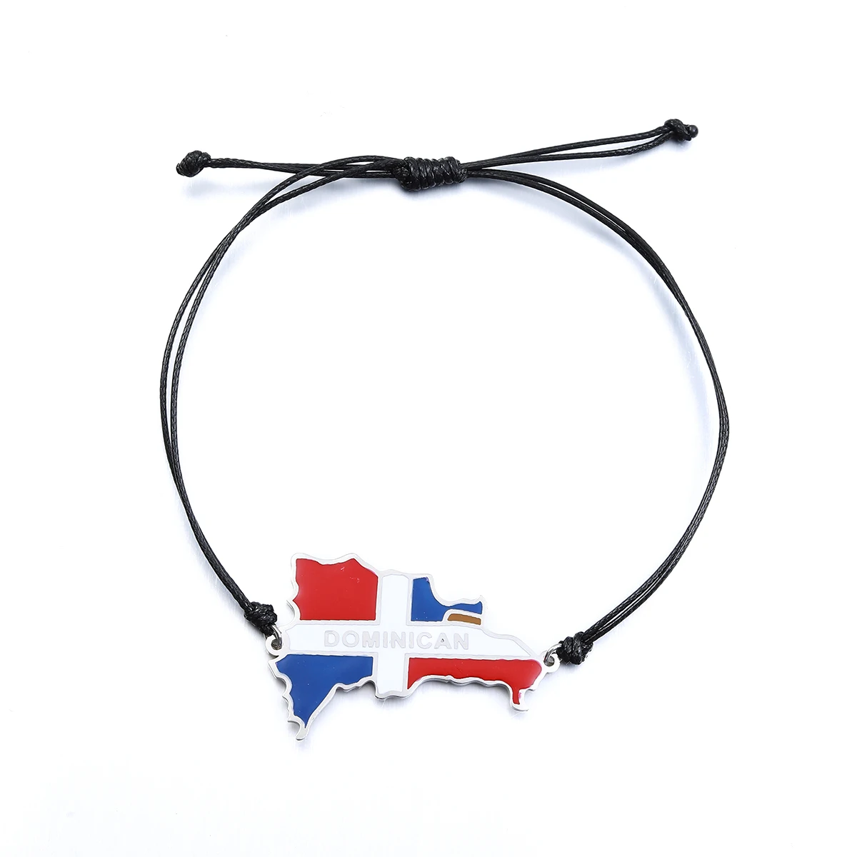 Dominican Map Flag Bracelet Dominicans Country Jewelry 4