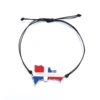 Dominican Map Flag Bracelet Dominicans Country Jewelry 4