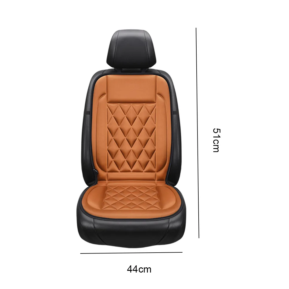 Heated Car Seat Cover 12V Winter Warmer Cushion