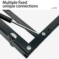 ซ่อนบัฟเฟอร์เก้าอี้พับ Creative Wall แขวน Flip-Down ตู้รองเท้าเก้าอี้พับเฟอร์นิเจอร์ Link อุปกรณ์ฮาร์ดแวร์ 5