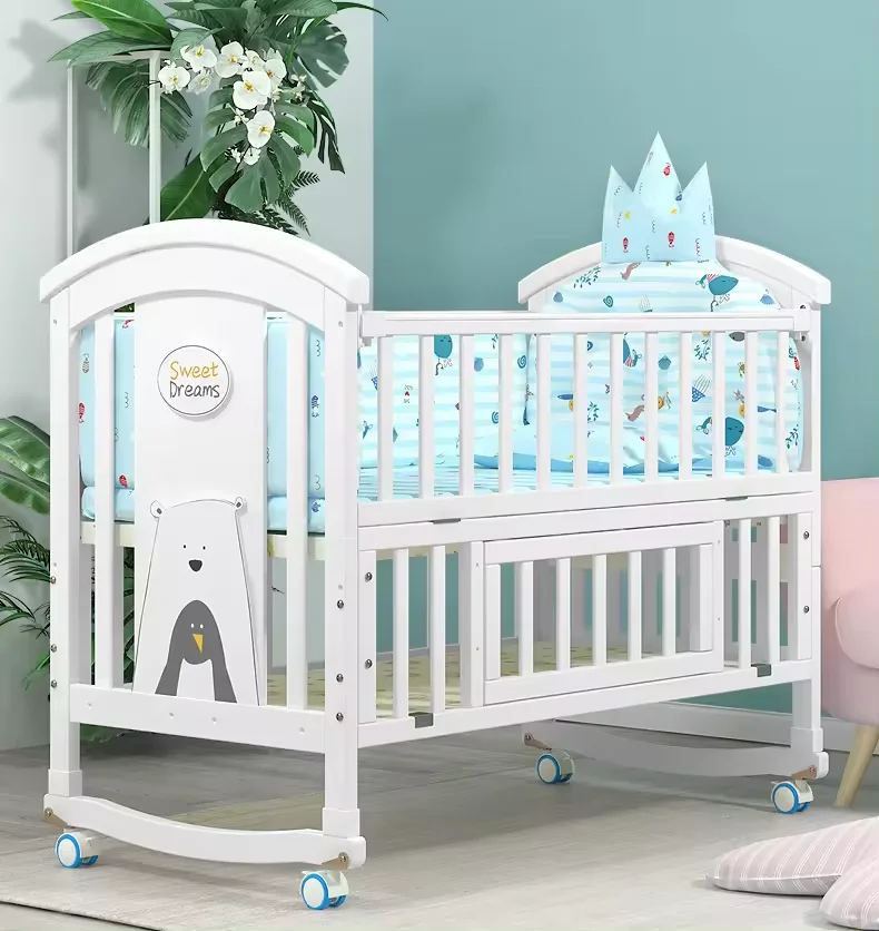 5-in-1 Baby Crib Set 2