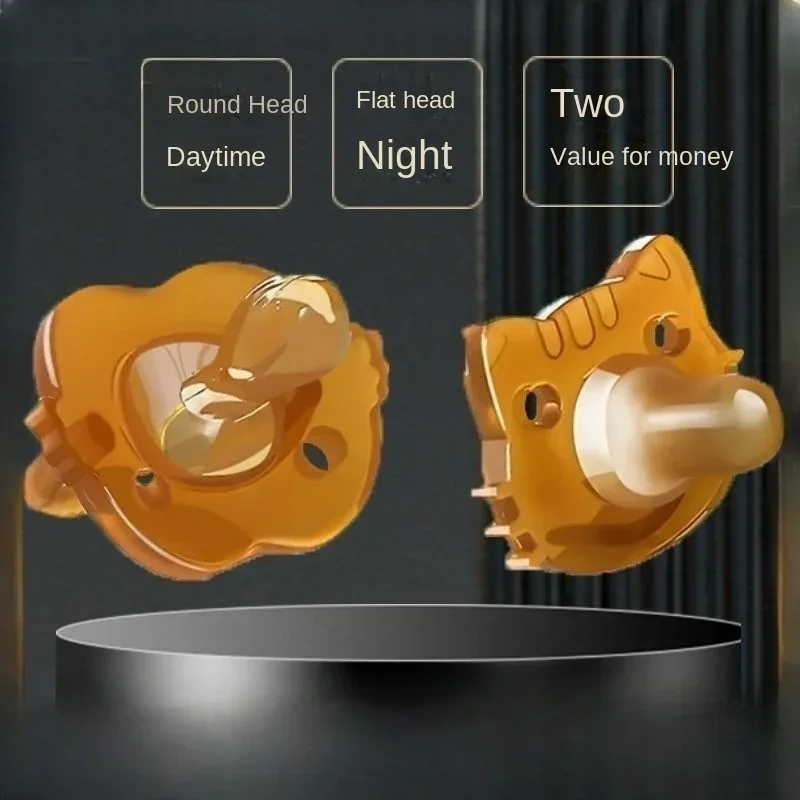 Daily and night Silicone Baby Pacifier Food Grade Silicone Newborn Soother Solid Color Dummies Nipple For Bebe,silicone pacifier