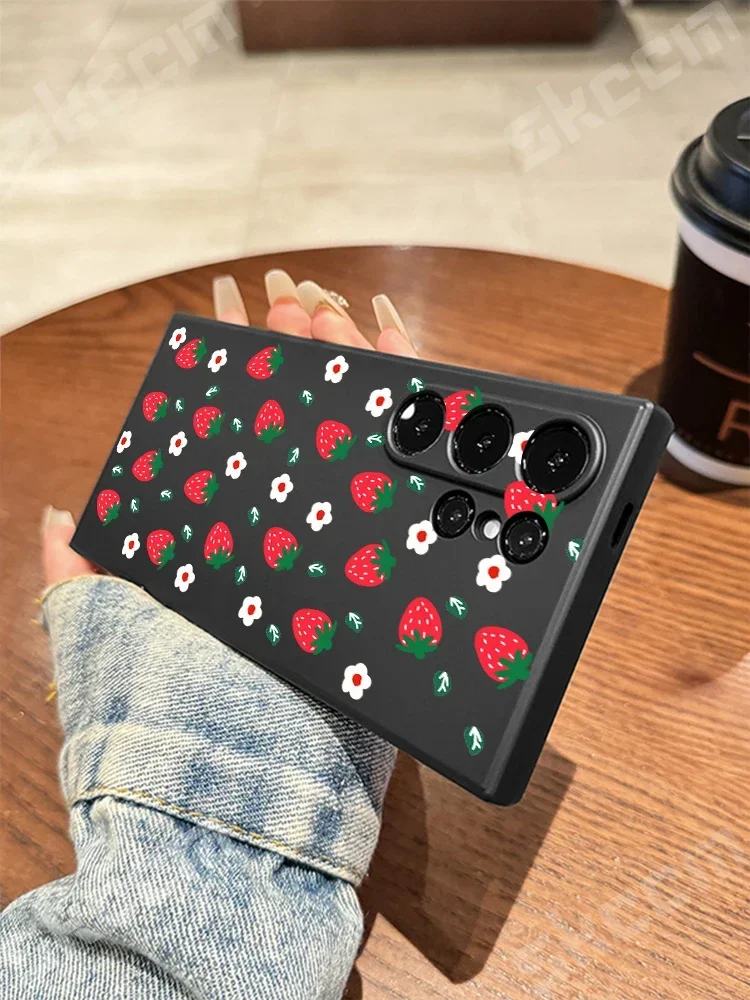 Strawberry Pattern Phone Case Cover