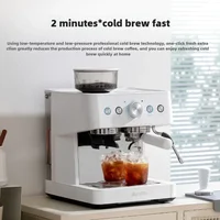 Barsetto 01C Cold Brew Coffee Machine 58MM Brewing head Household small Italian grinding bean milk foam machine 220V 2