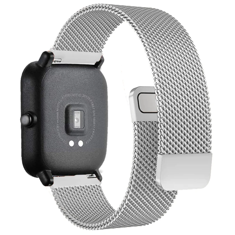 Comprar Bucle magnético para Xiaomi Amazfit gts 2 mini Bip//Gtr/47mm/42mm/GTR2/2e  20mm 22mm Samsung GALAXY S3 S2 correa de reloj pulsera correa Amazfit bip