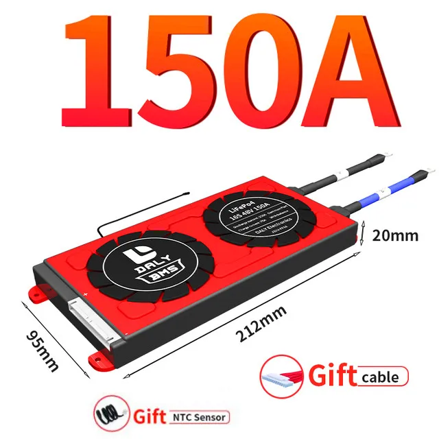 DALY BMS NTC Temp 3S 6S 12S 14S 15S 16S 17S 20S 24S 27S 12V 24V