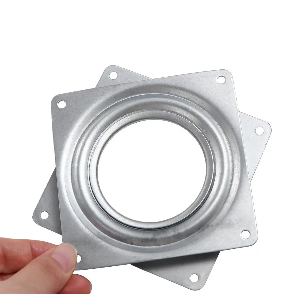 Description Picture 3 of itemBearing 360 Degree Furniture Hardware for Bookshelf Serving Tray Heavy Duty Boat Seat Display Stand Swivel Plate Turntable