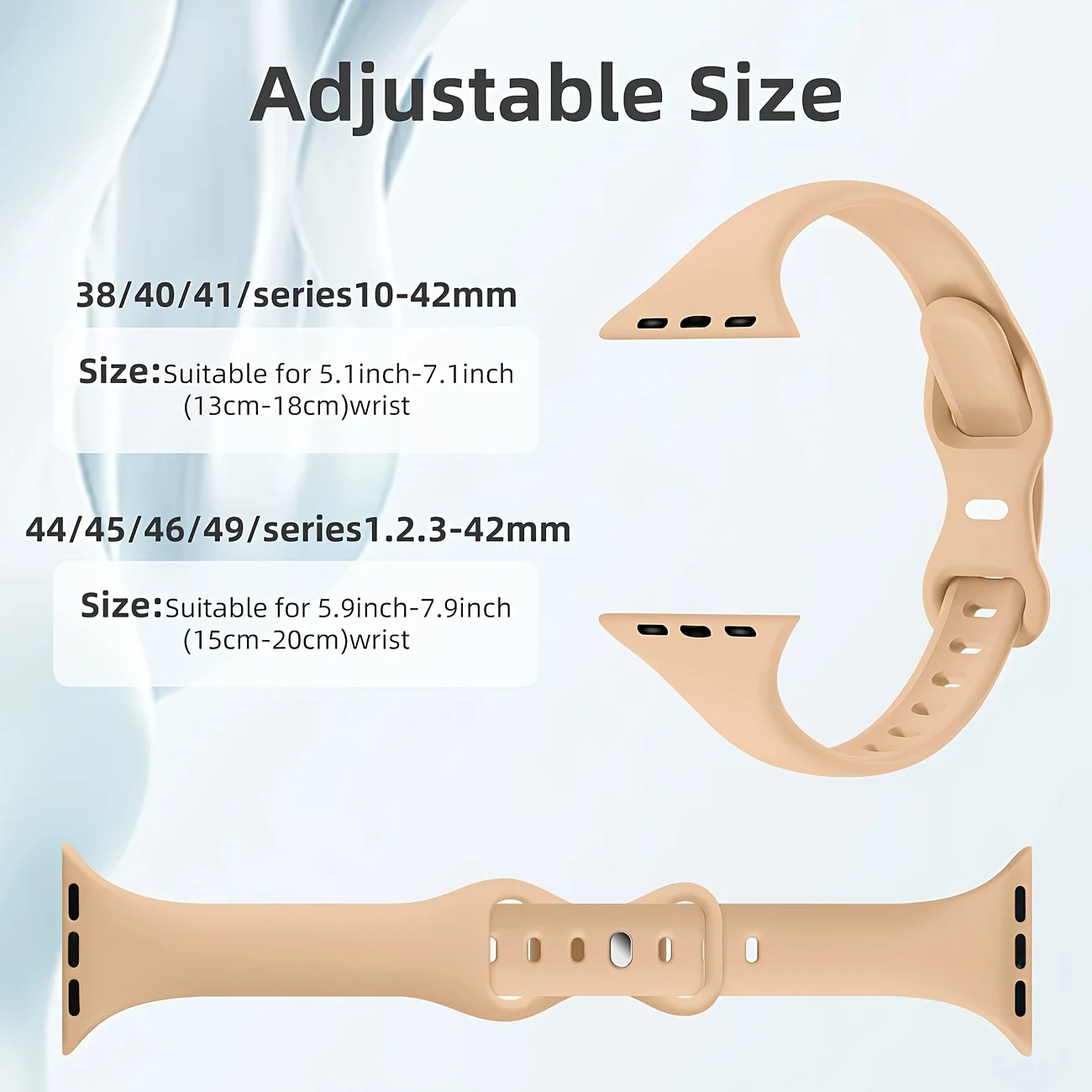 Slim Silicone Sport Bracelet