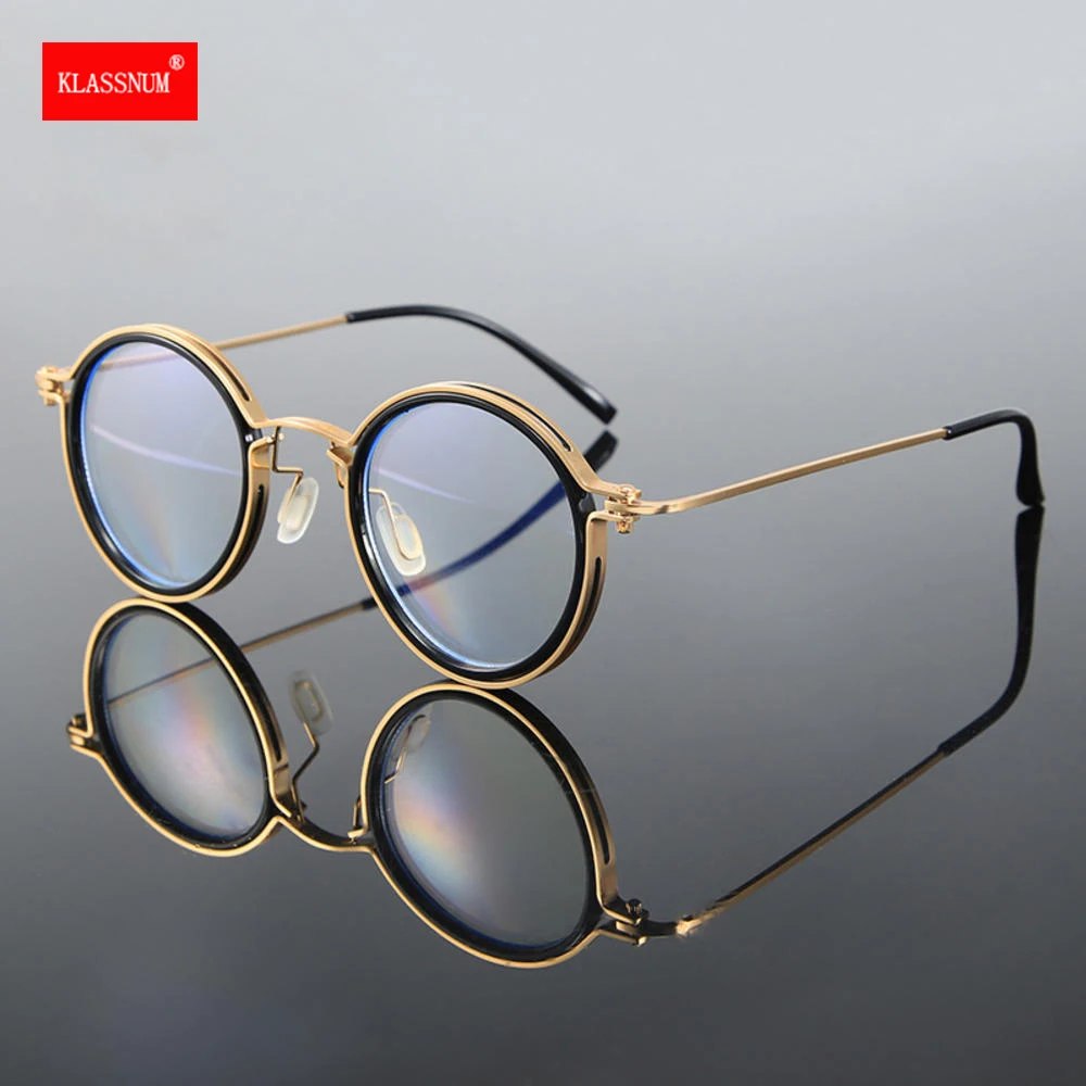 Gafas Transparentes A La Moda Para Hombre Y Mujer, Lentes De Ordenador Anti  Luz Azul, Gafas De Espejo Con Montura Ovalada, Gafas Para Miopía - Gafas  Para Leer - AliExpress