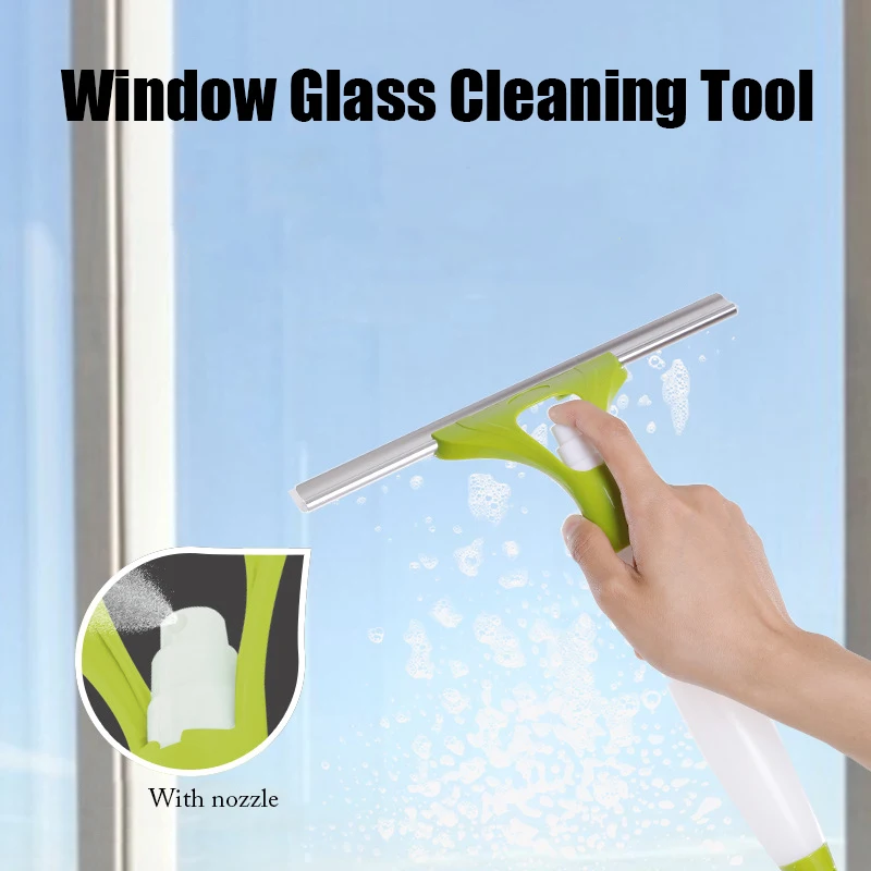 

Window Glass Cleaning Tool Household window wiper Cleaning window tools spray window wiper