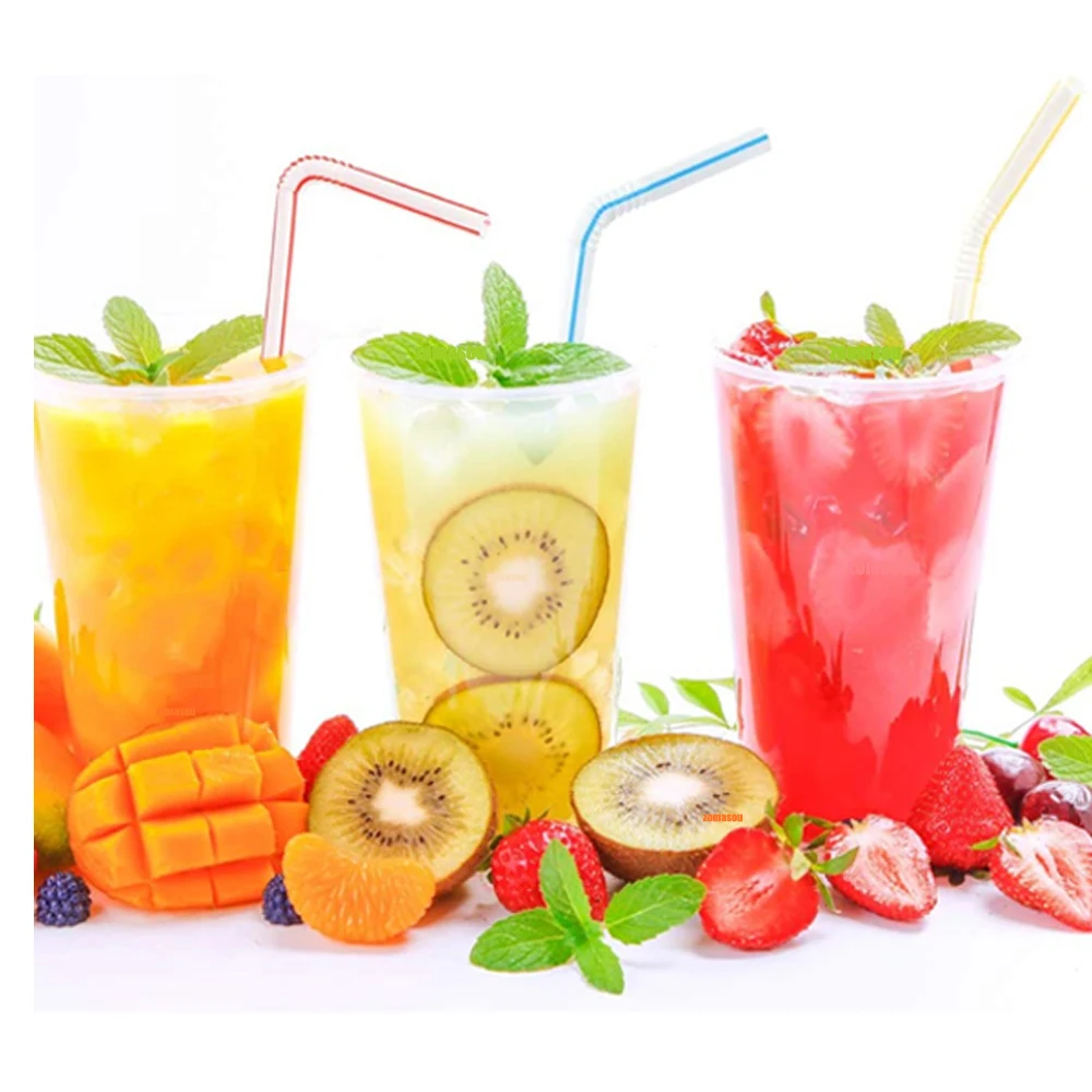 Description Picture 3 of item50-3000PCS Multicolor Drinking Straws Party Milk Tea Bar Wedding Kitchen Beverage Straw Home Wholesale Juice Straw