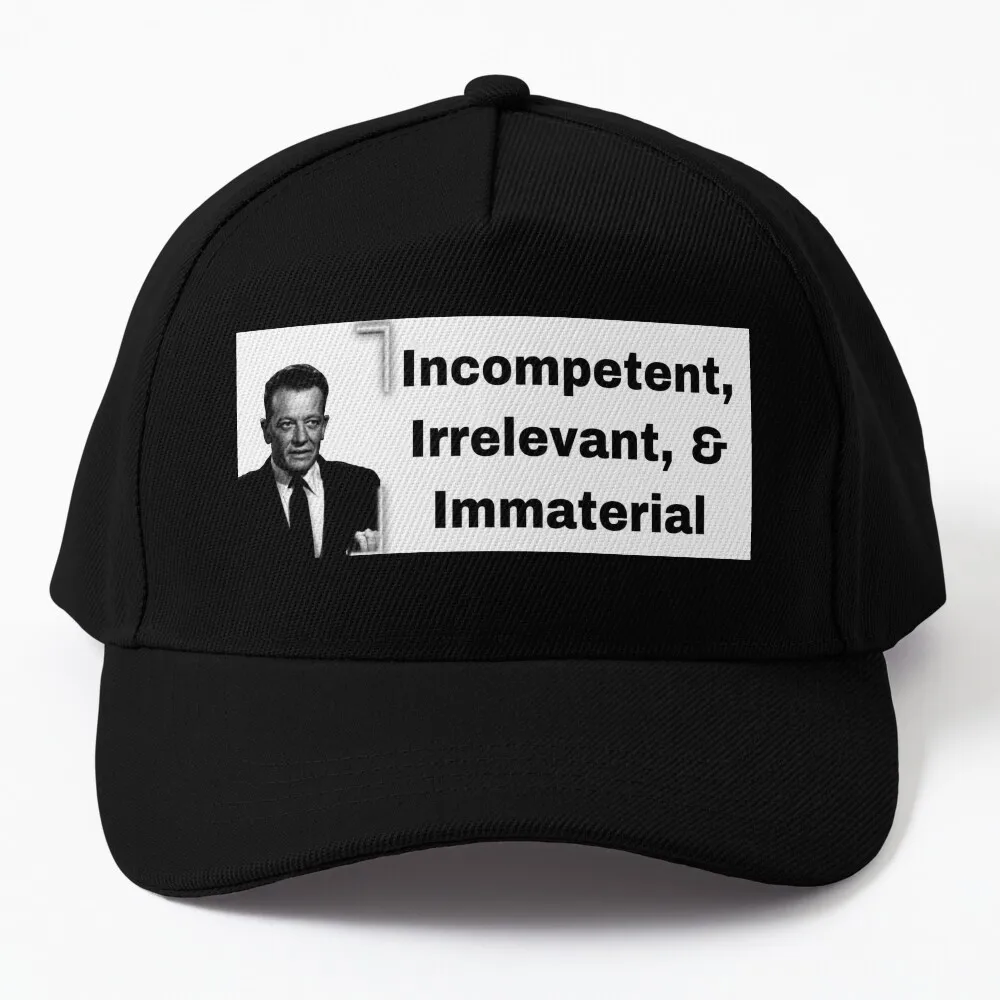 

Incompetent, etc Baseball Cap Hats Sports Caps Wild Ball Hat Rugby beach hat Cap For Women Men's