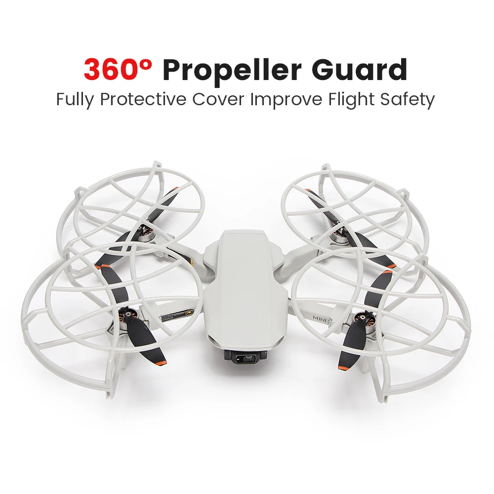 360 Propeller Guard For DJI Mini 2/Mini SE Propeller Protector For DJI Mavic Mini 1/2/SE Drone Prop Protective Cover Accessories
