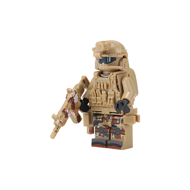 Tactical Black Ghost SWAT Miniature Building Block Set
