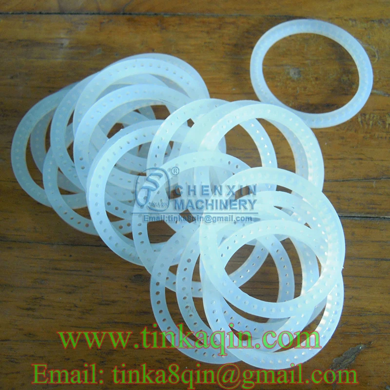 

Automatic sealing machine silicone ring accessiores sealers parts Silicone ring with holes Bronze word fixed