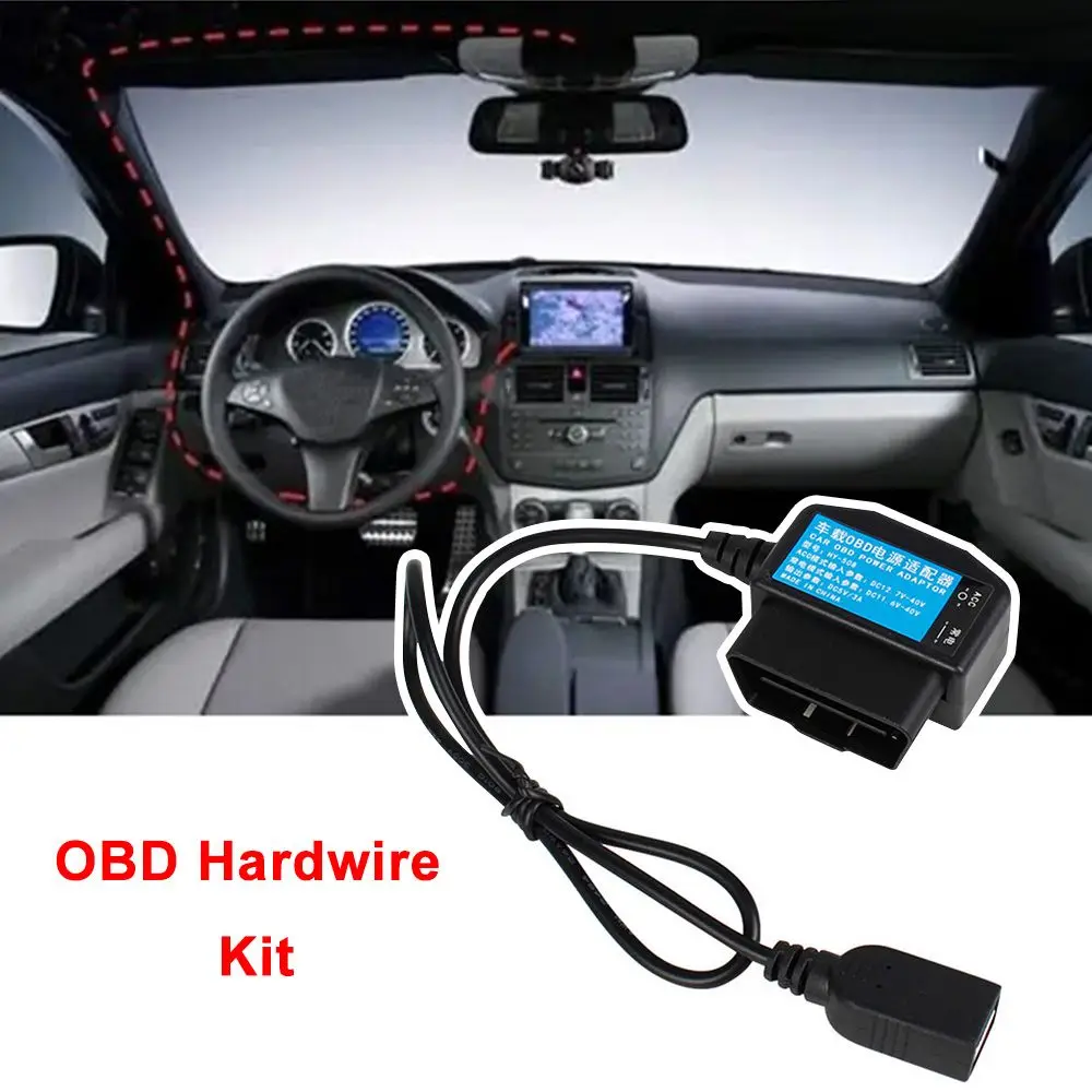 

Universal 5V 3A Switch Wire USB Car Charge Cable Dash Cam Camcorder OBD Hardwire Kit Parking Monitoring