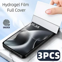 3PCS Hydrogel Soft Screen Protector Film - Hydrogel Film
