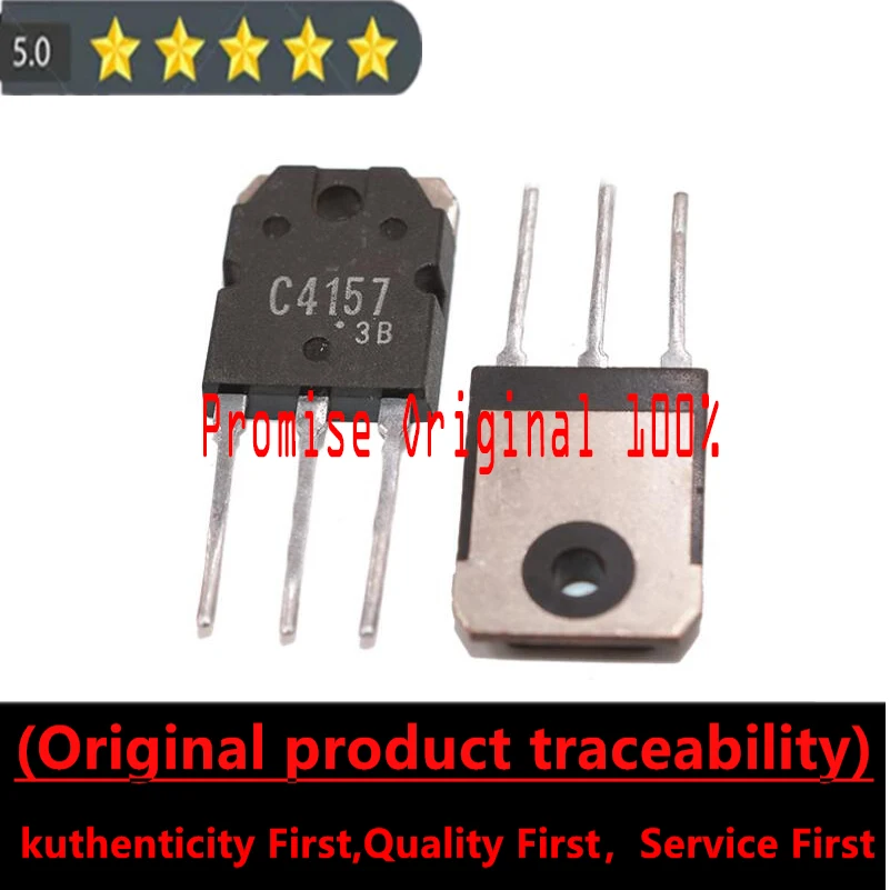 

Promise to Original 100% 2SC4157 C4157 NPN High Voltage Switching Transistor TO-3P 400V