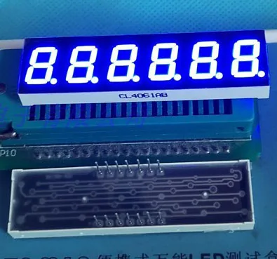 

10 шт. 0,4 дюйма. Красная, зеленая, синяя, белая фотография, дисплей 7 детской, 5 бит, 5 бит, общая анодная позитивная цифровая трубка