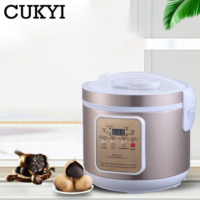 Intelligent Black Garlic Fermenter Automatic Microcomputer Control Enzyme zymolysis Yogurt Maker Power-off memory protection EU yogurt maker