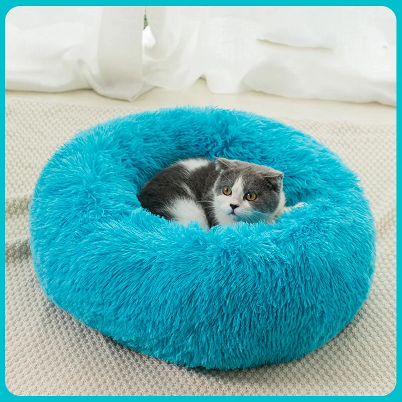 Soft Cozy Chic Dots Pet Bed Cat Dog Puppy Cushion Sofa Home Basket Nest Mat Pads 
