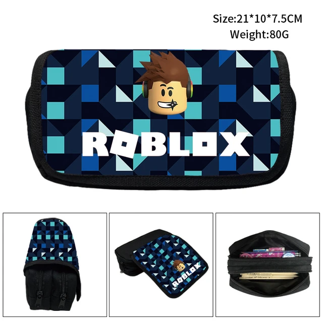 3D New Products Peripheral ROBLOX Double-layer Pencil Case Pencil Case  Primary and Secondary School Student Stationery Box - AliExpress