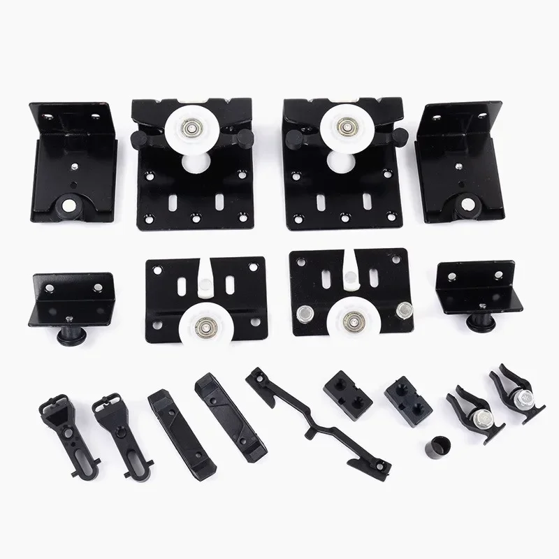 Polia de Porta de Suspensão Roda de Porta Portátil Guarda-roupa de Suspensão Roda de Porta