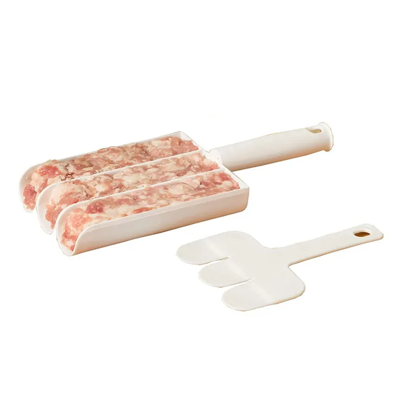 Creative Kitchen Triple Meatball Maker Useful Meatball Maker Machine Fish Ball Set Diy Home Cooking Tool Kitchen Accessories