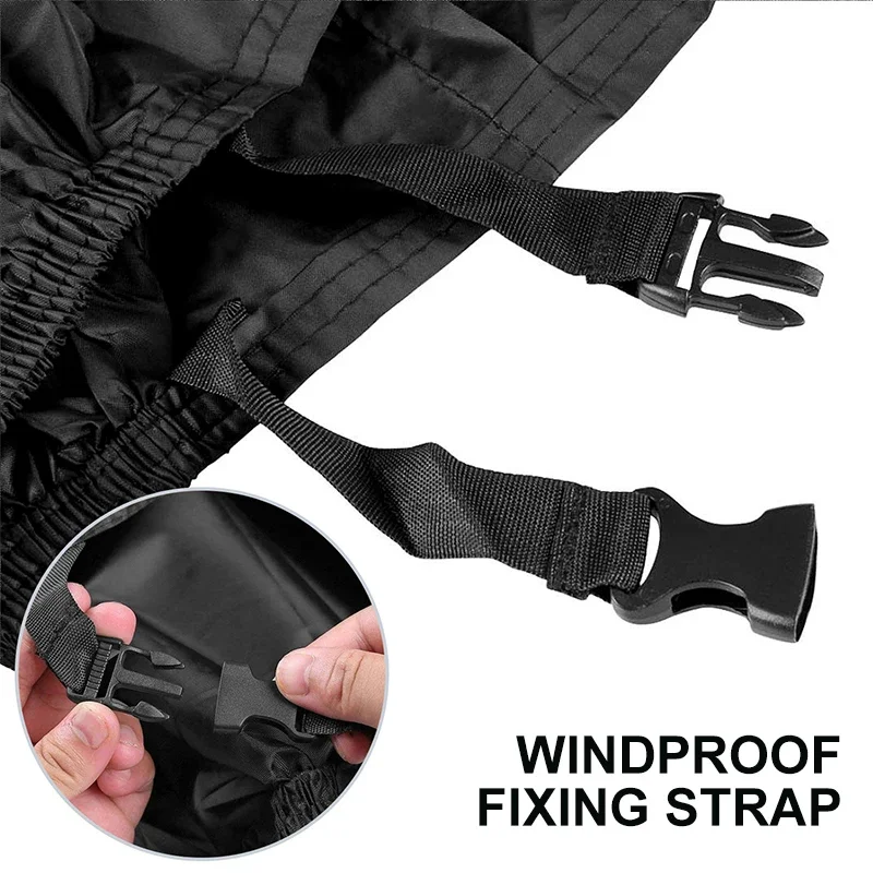 All-Season Waterproof Dustproof UV Protective Motorcycle Cover for Outdoor and Indoor Use