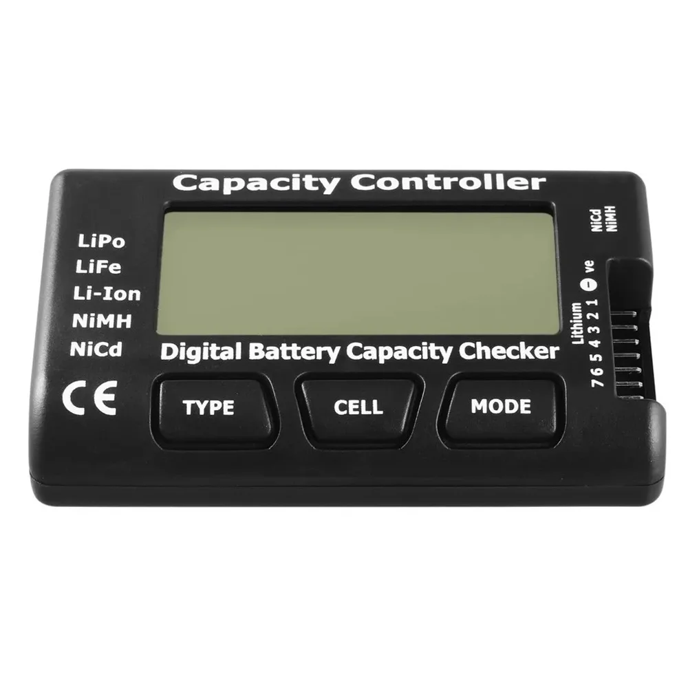 Фото ЖК цифровой измеритель емкости батареи CellMeter7 2-7S 4-7S /CellMeter8 2-8S 4-8S Серводвигатель LiPo Li-lon NiMH тестер батареи №3